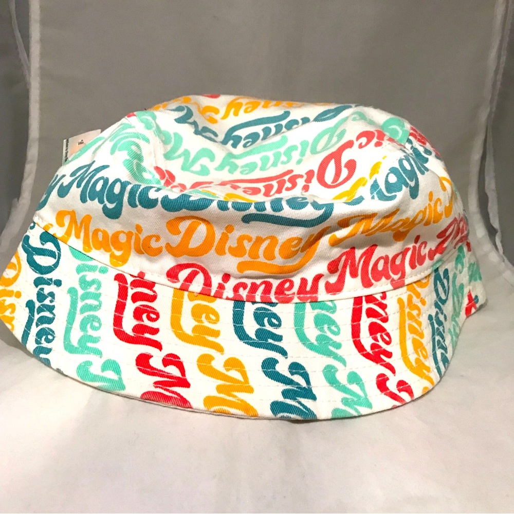 Disney Magic Bucket Hat Retro Style Disney Parks Disneyland NEW Adult